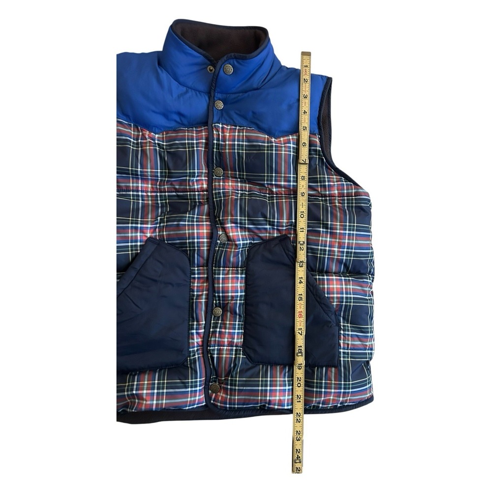 Mini Boden Toddler  Boy Size 11-12 Y Multi Color Puffer‎ Vest - Picture 4 of 9